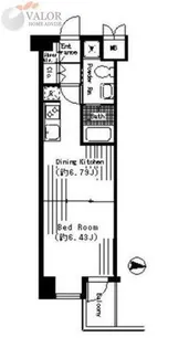 プラッツ大和【4階】の間取り