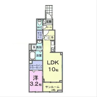 DOMANI【1階】の間取り