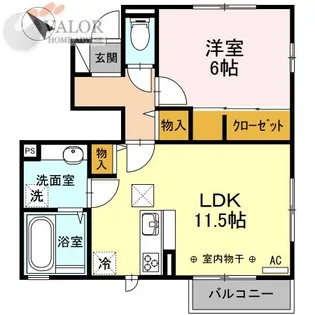 La Printemps【1階】の間取り