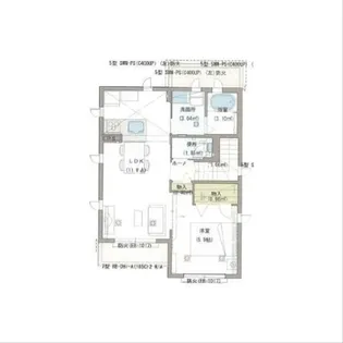 ドルチェヴィータ【2階】の間取り