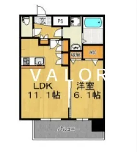 パークヒルズ町田【7階】の間取り