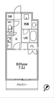 JMF Residence 町田【4階】の間取り