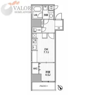 LIME RESIDENCE MACHIDA【12階】の間取り