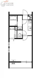 リブリ・MonTanaII【1階】の間取り