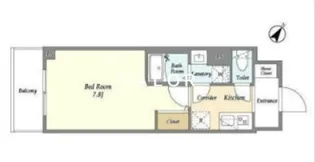 KDXレジデンス町田NORTH【3階】の間取り