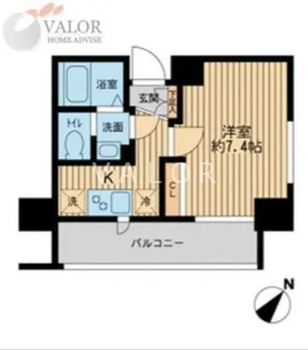 Primal Machida【2階】の間取り