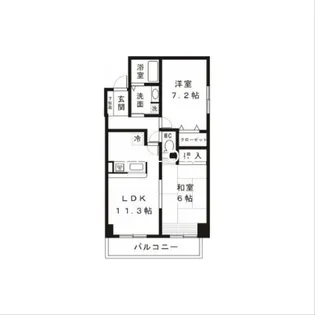 インプレスBL【3階】の間取り