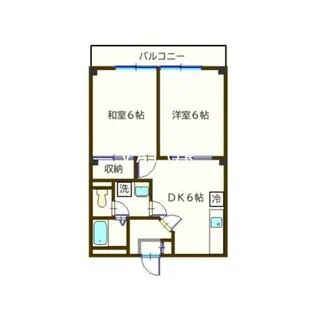 マノアール相模大野【1階】の間取り