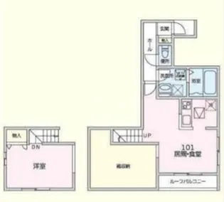 グランオネスト中町【1階】の間取り