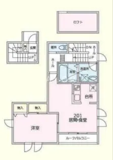 グランオネスト中町【2階】の間取り