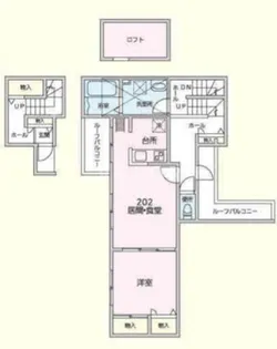 グランオネスト中町【2階】の間取り
