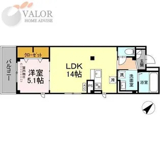 まいづるビル【3階】の間取り