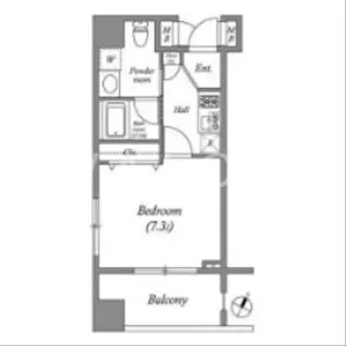 アーデン町田【13階】の間取り