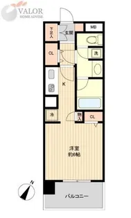 グラディート町田【2階】の間取り