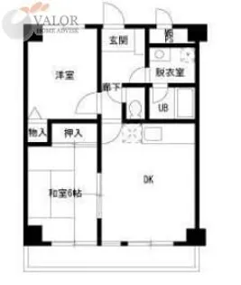 コンフォートソシアK【2階】の間取り