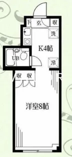 アルカディア相模原【2階】の間取り