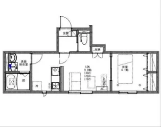 KEIAI RESIDENCE 淵野辺III【1階】の間取り