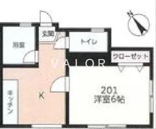 ハイツ佐藤【2階】の間取り
