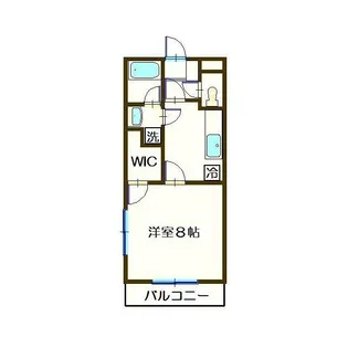 サニーサイド【3階】の間取り