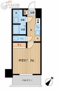Primal Machida【9階】の間取り