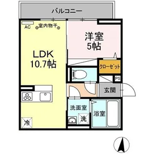avenir【3階】の間取り