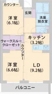 パラッツォ淵野辺 I【4階】の間取り