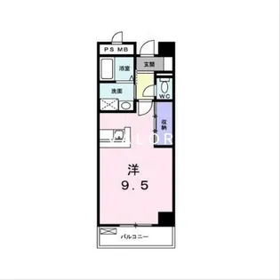 桐屋ビル【6階】の間取り