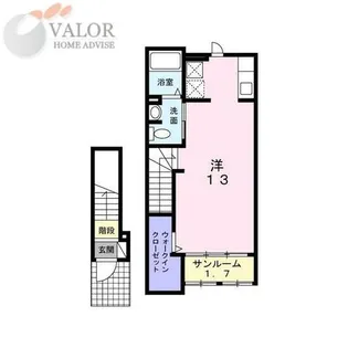 Casa Raffinato【2階】の間取り