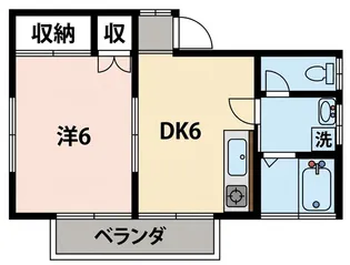 マイホワイト【2階】の間取り