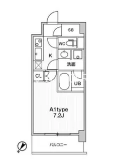 JMF Residence 町田【5階】の間取り