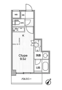 JMF Residence 町田【4階】の間取り