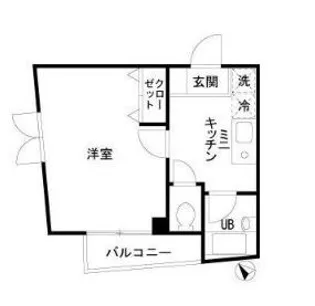 プレジオ中町【1階】の間取り