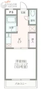 プチフィーユ【1階】の間取り