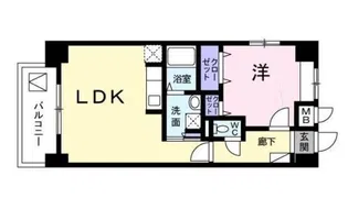 グリンデルヴァルト【1階】の間取り