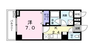 NAKAMURA BLD【204号室】の間取り
