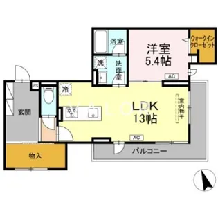 メゾンレクラ【2階】の間取り