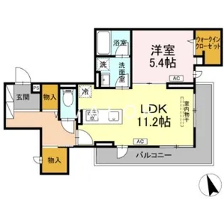メゾンレクラ【3階】の間取り