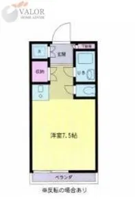 フローラル元木【2階】の間取り