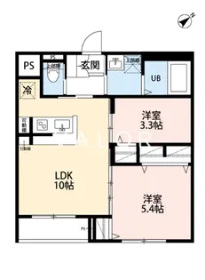 robot home 小田急相模原II【2階】の間取り