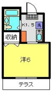 ネオステージ岸根公園【103号室】の間取り