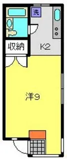 クアトロ【2階】の間取り