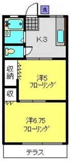 ハイムアライ【101号室】の間取り