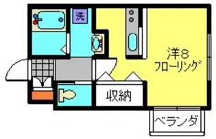 メゾン・エス【205号室】の間取り