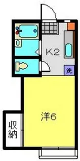 グリーンハイツ上星川【102号室】の間取り