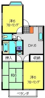 プレミール【2階】の間取り