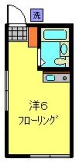 常盤台ホームズ【103号室】の間取り