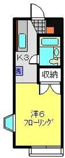 グリーンヒル横浜【101号室】の間取り