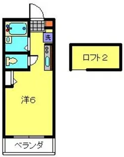 クレドアネックス白楽【2階】の間取り