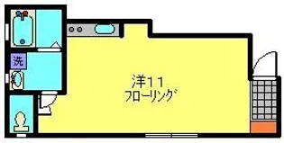 1Rの間取り画像