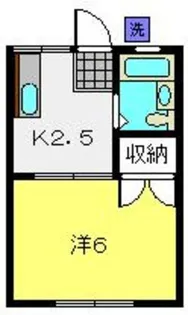 フローラハイツ【102号室】の間取り